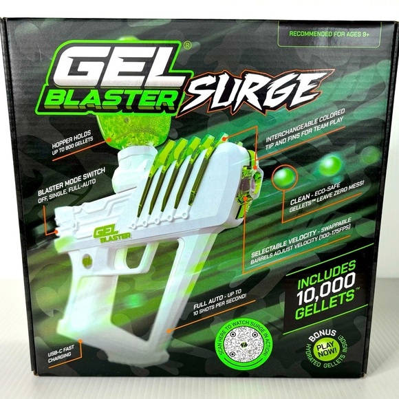 Gel Blaster Other - Gel Blaster Surge Water Blaster (GBS001) Includes 10,000 Gellets